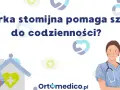 Pielęgniarka stomijna z peg sondą pomaga pacjentowi wrócić do codzienności.
