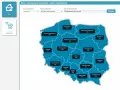 Mapa Polski z danymi o szkoleniach specjalizacyjnych dla pielęgniarek. Sprawdź, ile trwa specjalizacja pielęgniarska w wybranym województwie.