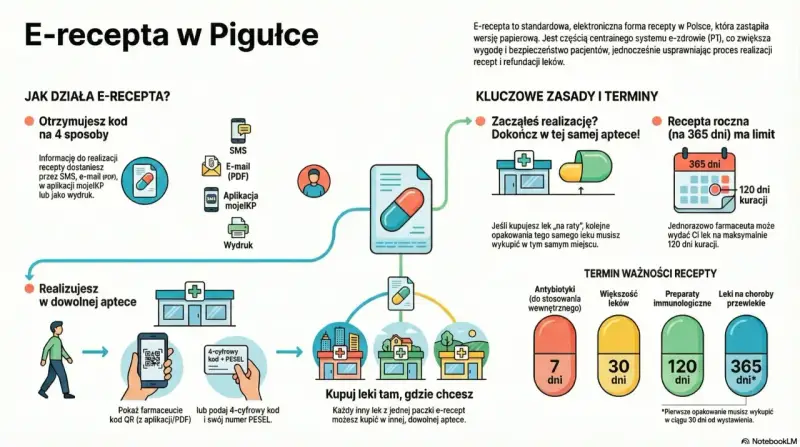 E-recepta w pigułce: jak działa, zasady, terminy ważności. Czy pielęgniarka może wystawić receptę? Dowiedz się więcej o e-recepcie.
